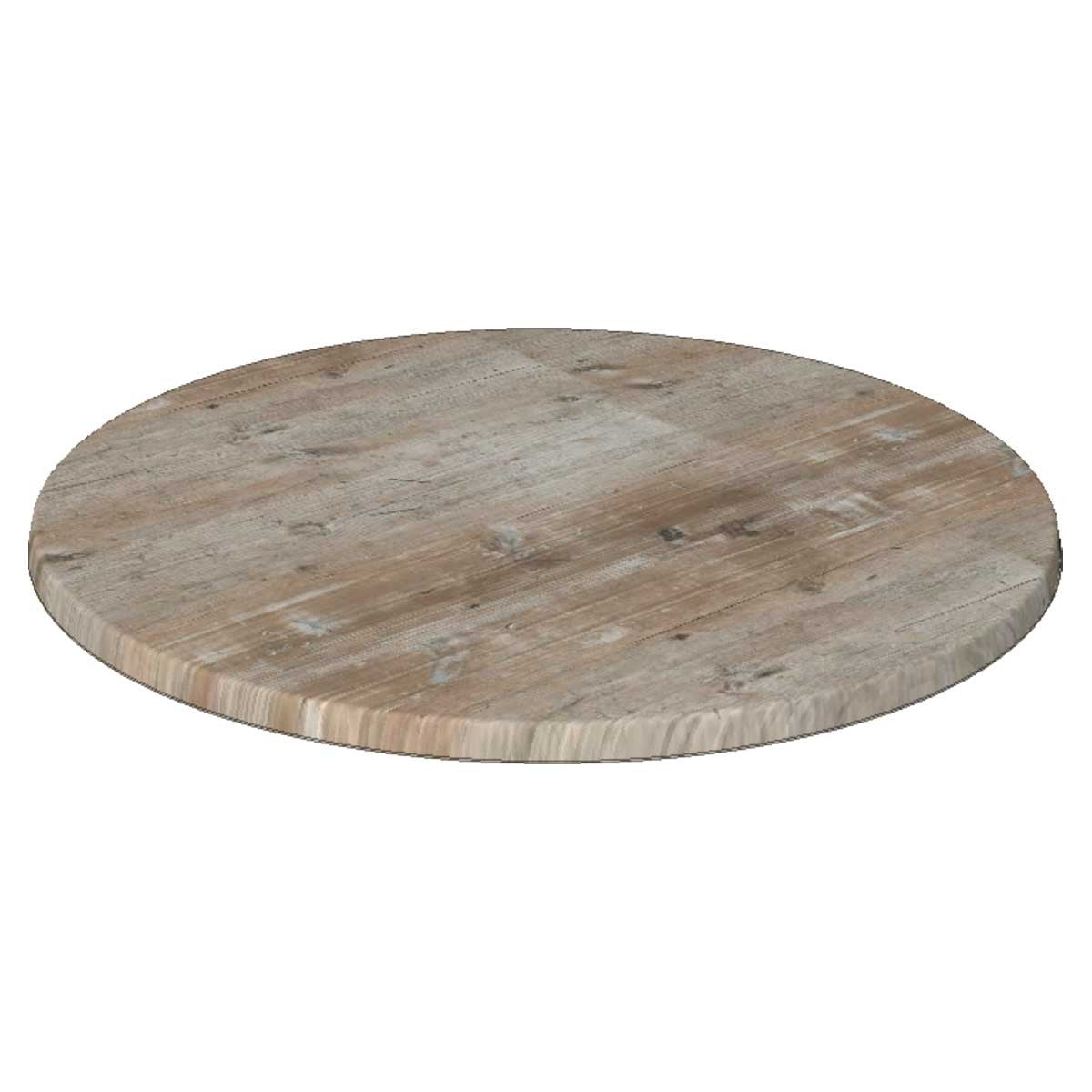 Tampo de mesa Werzalit-SM, FINDUS GRAU 296, 70 cms de diâmetro*.