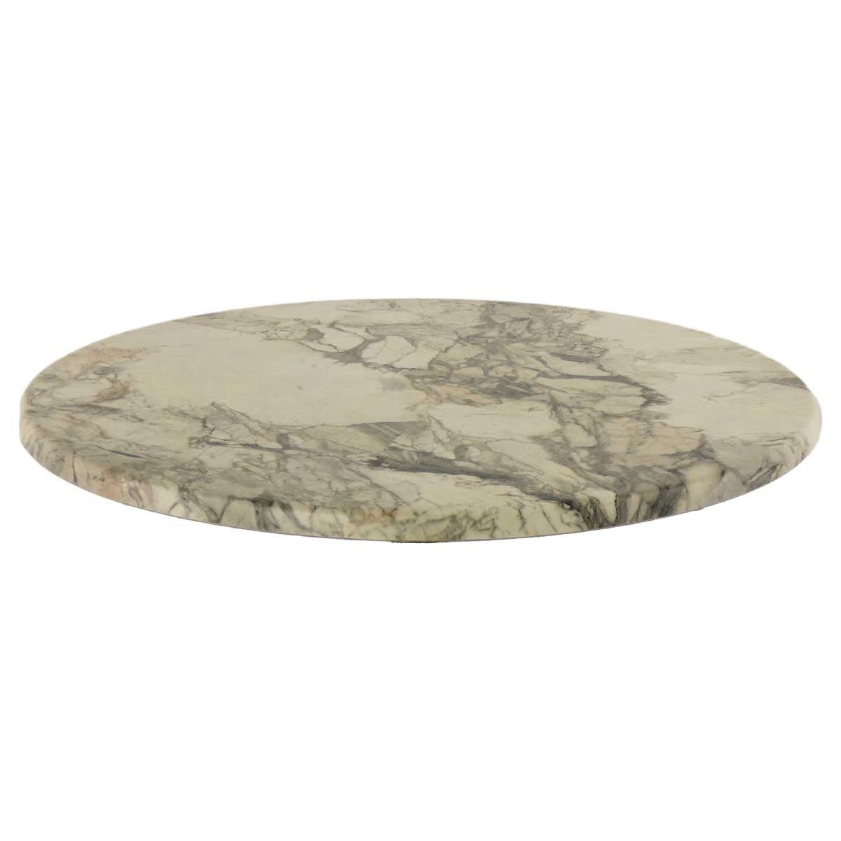 Tampo de mesa Werzalit-Sm, MARBLE ALMERIA 209, 60 cms de diâmetro