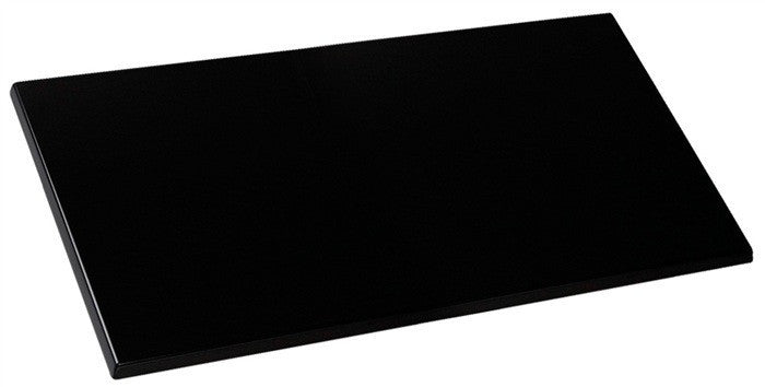 Tampo de mesa Werzalit SM, PRETO 55, 110 X 70 cms.