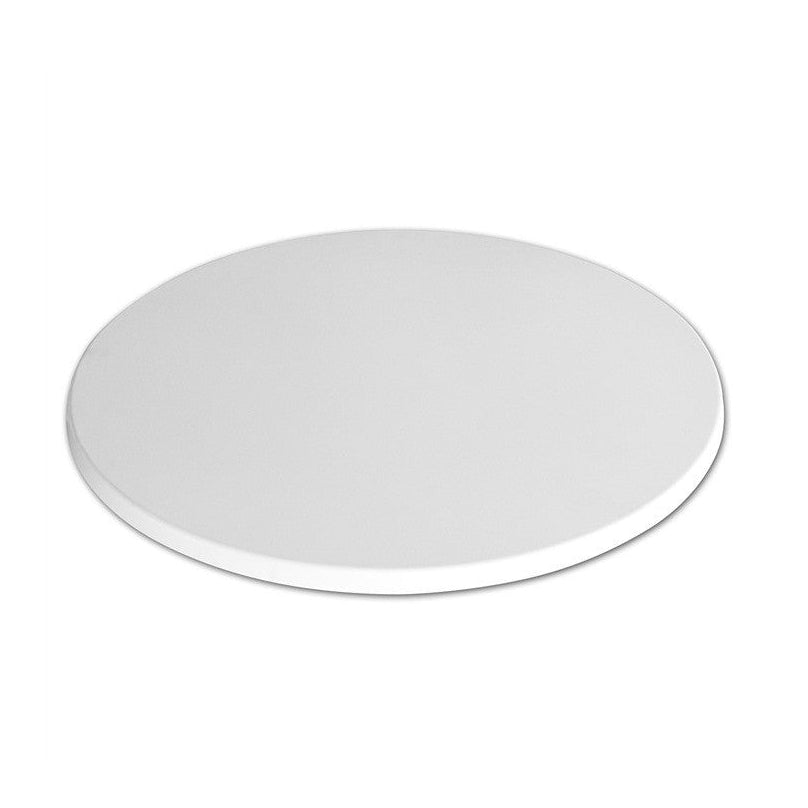 Tampo de mesa Werzalit WER-UNIART, Branco 3101, 107 cms de diâmetro