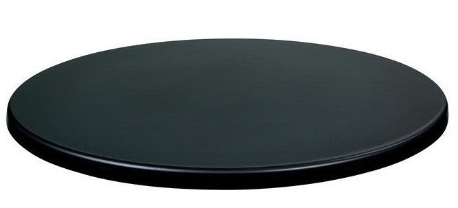 Tampo de mesa Werzalit WER-UNIART, Preto 3190, 70 cms de diâmetro
