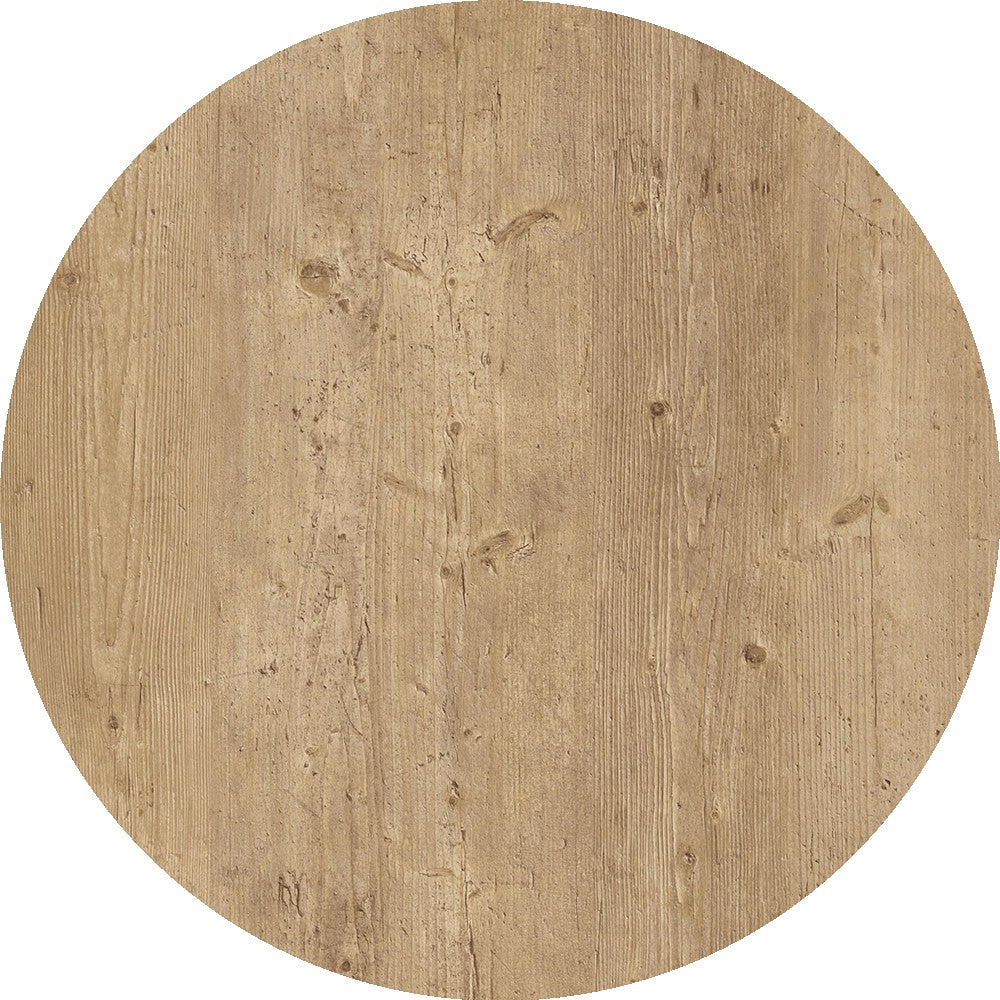 Tampo de mesa Werzalit WER-WOODART, Avalon Pine 4729, 80 cms de diâmetro