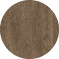 Tampo de mesa Werzalit WER-WOODART, Carvalho Escuro 4510, 70 cms de diâmetro