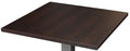 Tampo de mesa WOOD 80C, plating de faia envernizado em wenge, 80 x 80 cms